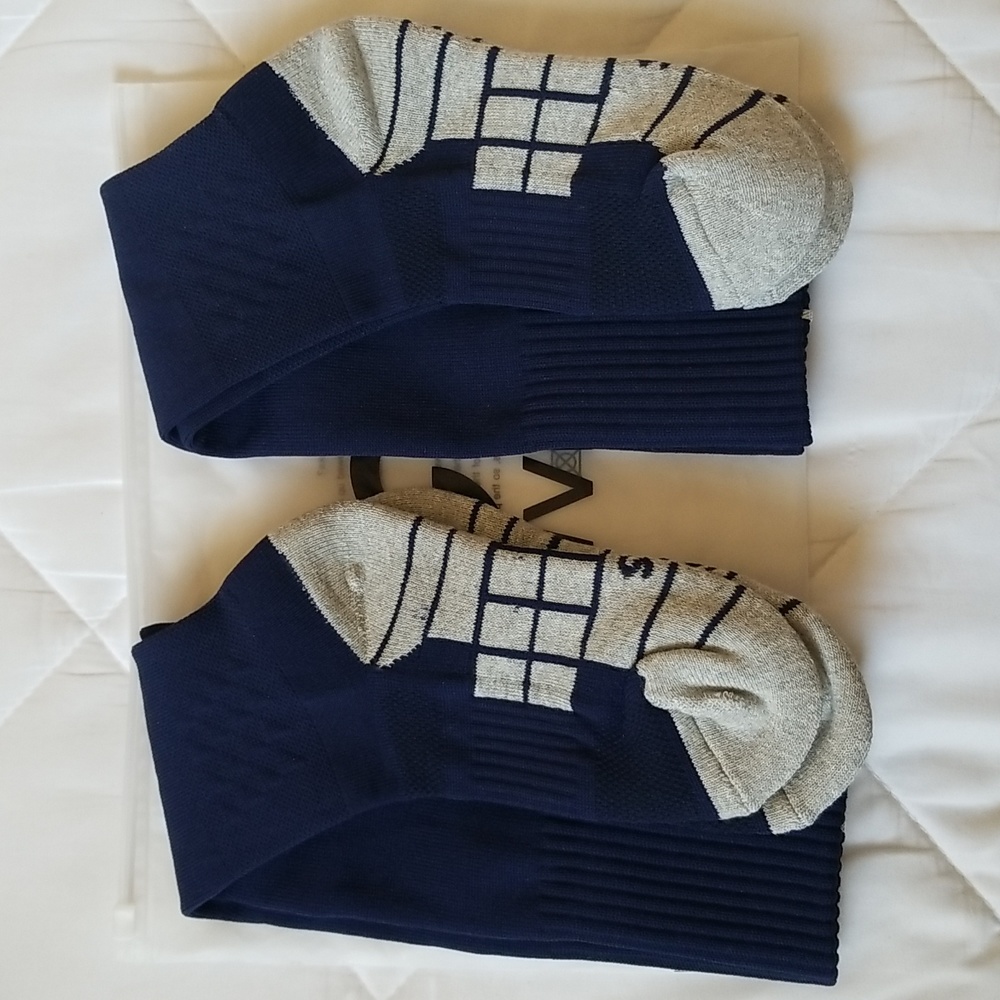 New CWVLC Soccer Socks Youth Blue Gray